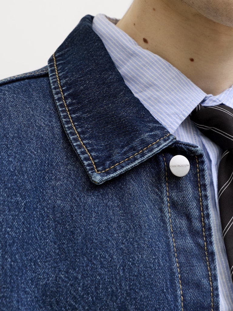 JORCAMBRIDGE Denim Shirt - Dark Blue Denim